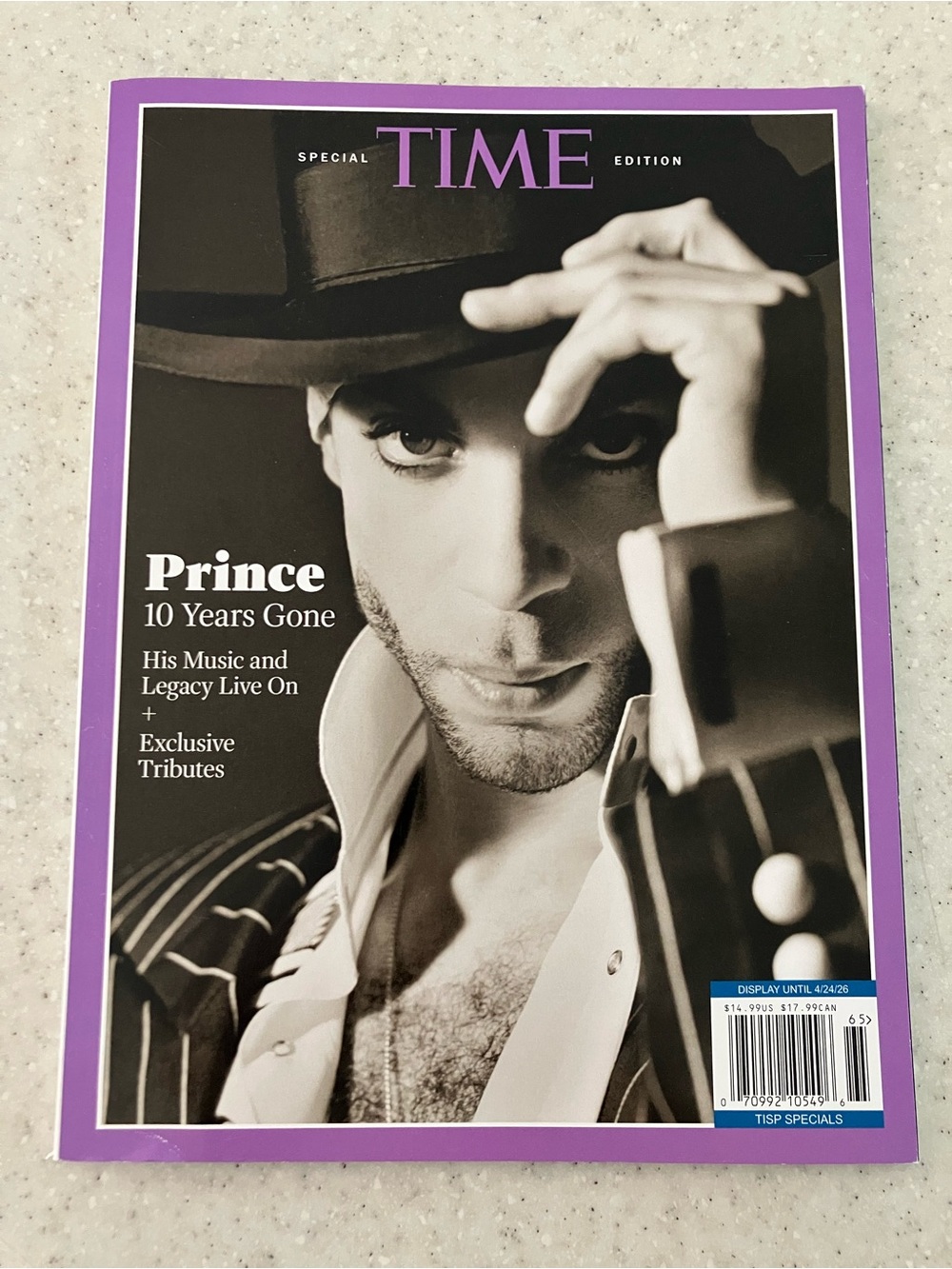 TIME Special Edition - Prince 10 Years Gone Deadstock No Longer In Print